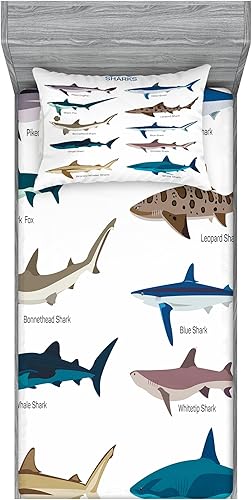 Miniatura 60 de Ambesonne Juego de sábanas bajeras y fundas de almohada occidentales, sombrero de vaquero con temática del salvaje oeste y cuerda de ganadería vieja