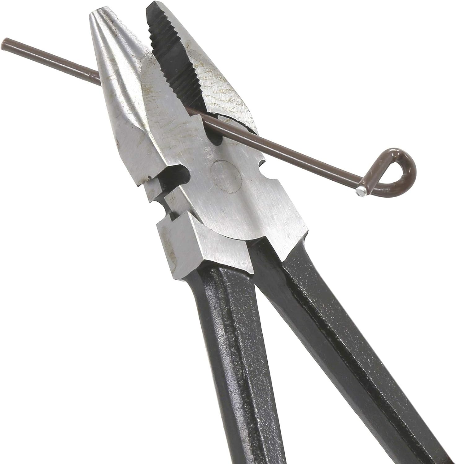 10" Premium Fence Pliers Round Nose Utica Style