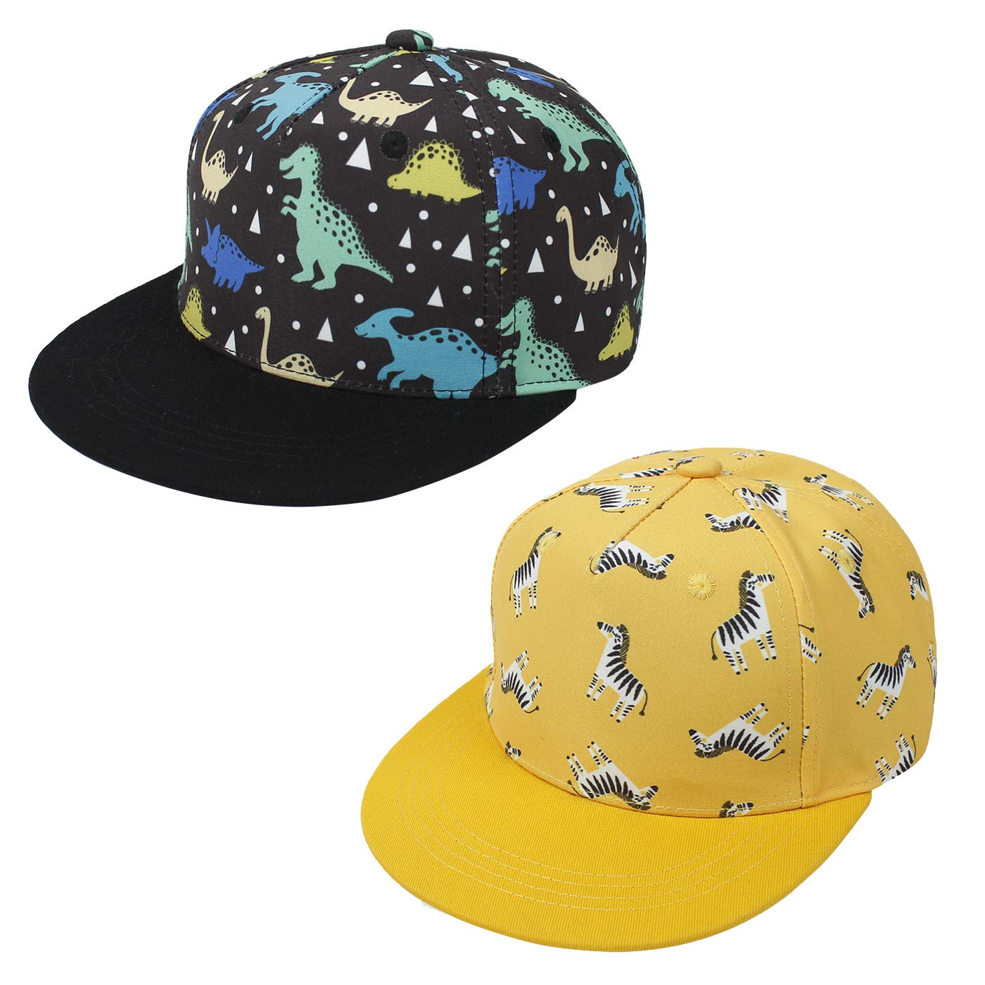 Bonvince Baby Sun Hat Adjustable Trucker Hat Flat Brim Cap Toddler Summer Hats for Boys Girls