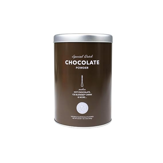 The Coffee Bean & Tea Leaf, Dutch Chocolate Creamer for Coffee, Lattes, and Drinks Powdered Creamer, 22oz. Tin