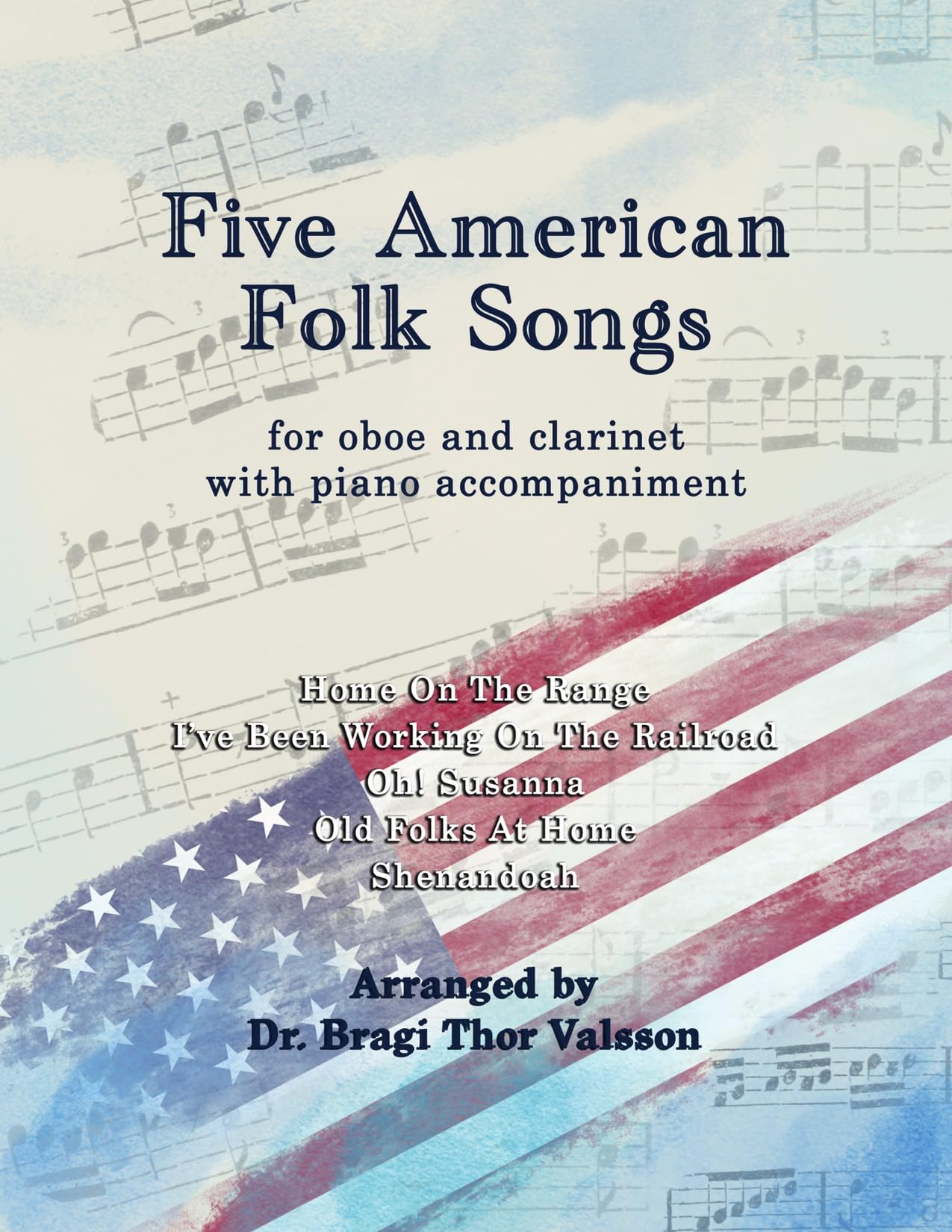 Five American Folk Songs hautbois clarinette pour vos concerts de chambre