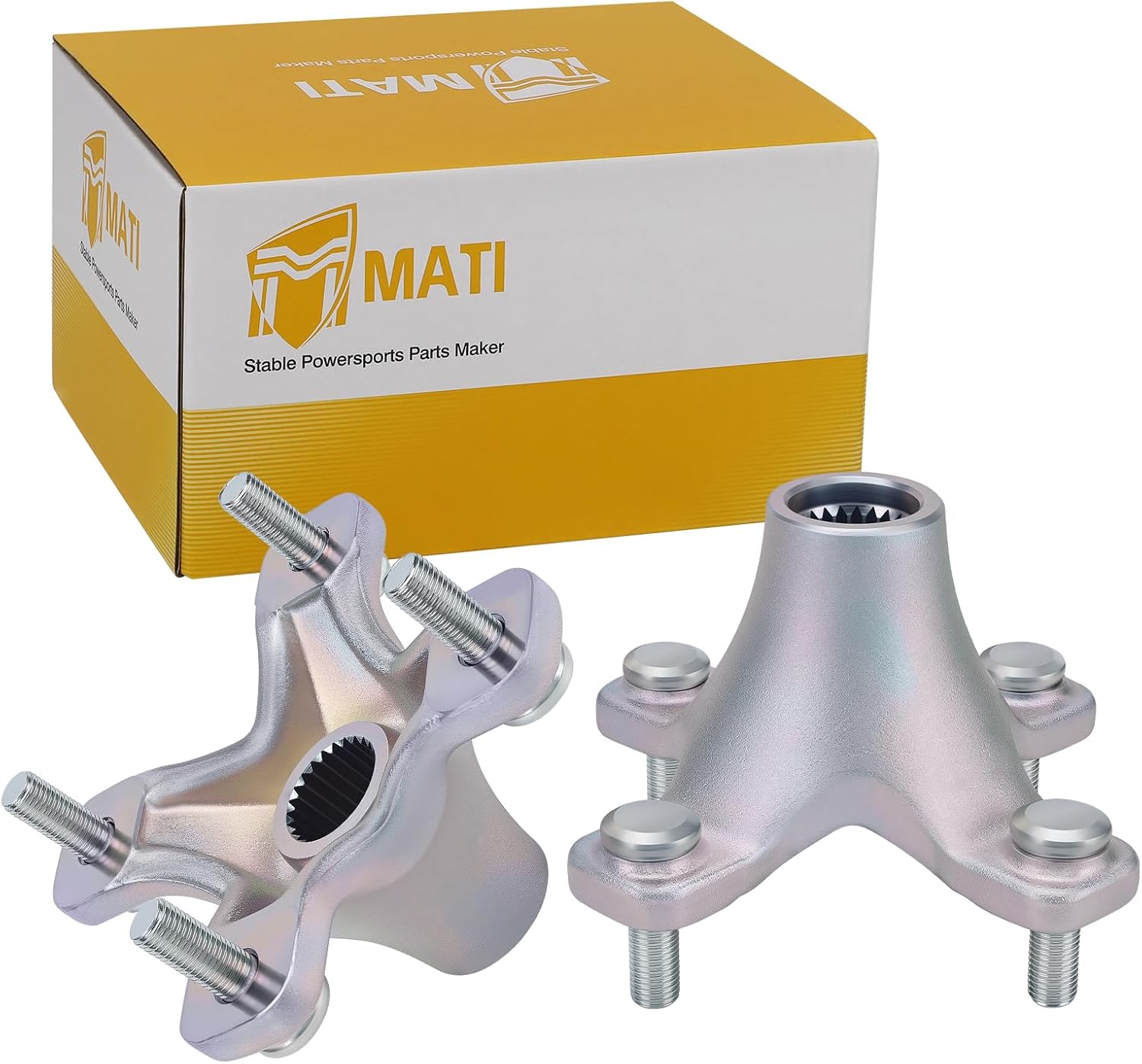M MATI 2PCS Rear Wheel Hub for Honda Sportrax 250 300 400 TRX250EX TRX300EX TRX400EX 1993-2008 TRX450R TRX450ER 2004-2014 TRX250X TRX300X TRX400X 42410-HN6-A20 42610-HP1-000 42610-HP1-600