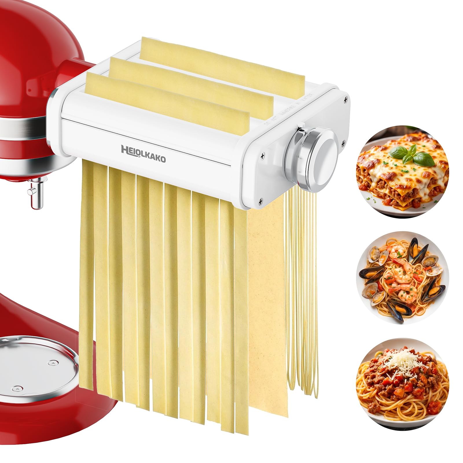 キッチンエイド用パスタアタッチメント3種セット Amazon.co.jp: KitchenAidスタンドミキサー用パスタアタッチメント 3