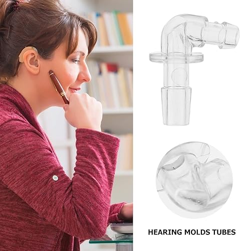 Miniatura 6 de iplusmile 25 unids audífonos Conectores de tubo acústico Auricular de audio Earmold Orejas Moldes Piezas de repuesto