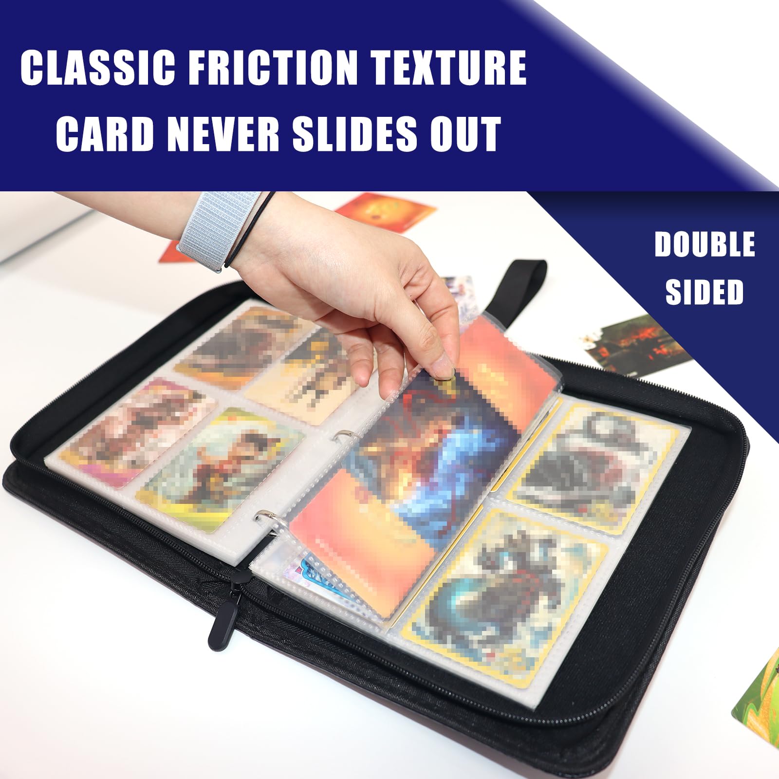 2 pocket card binder 9-Pocket Trading Card Binder for Pokemon Cards – Forzarocket® main image 0