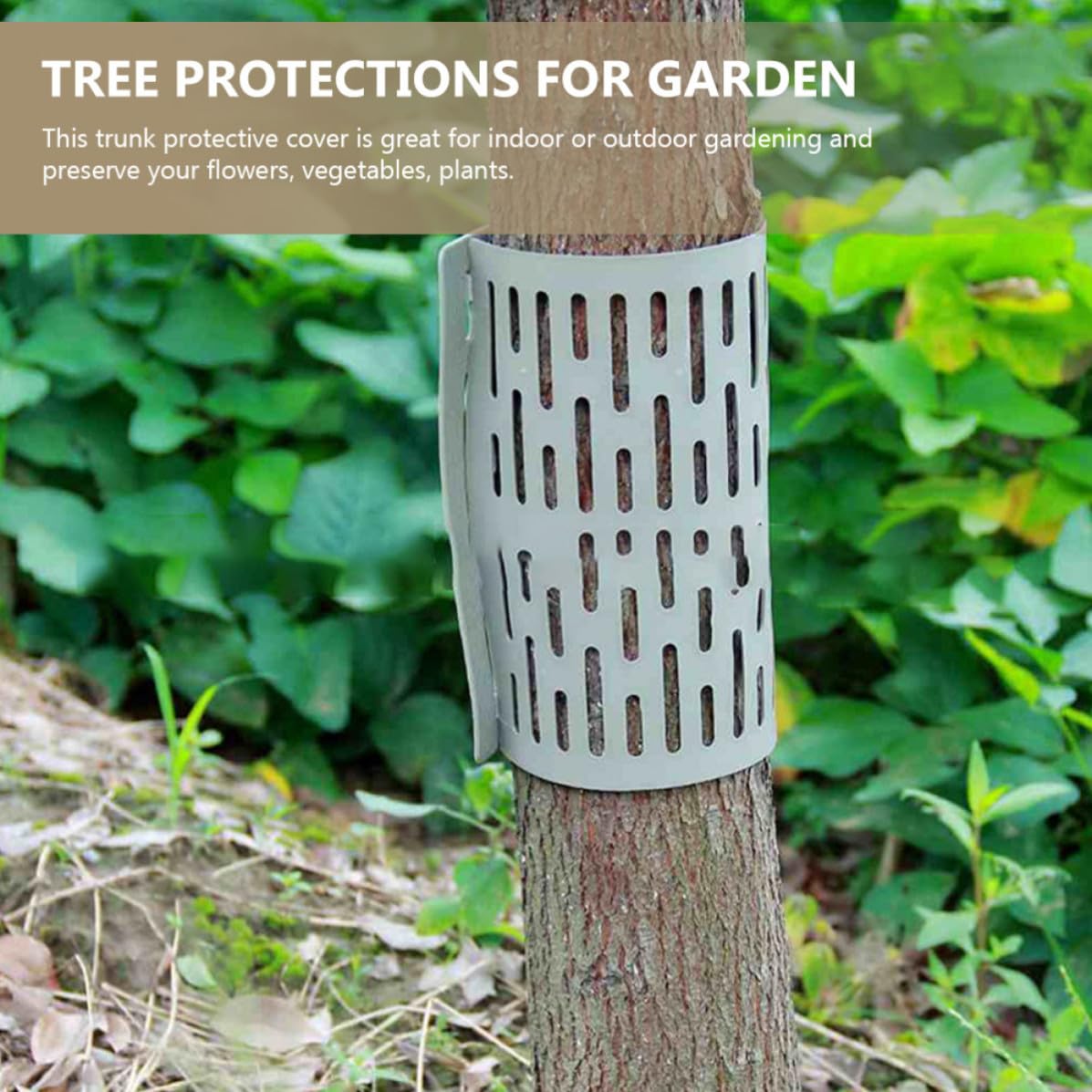 Telo Protettivo per Piante in Pp per Protezione Tronco, Copertura Resistente al Vento e Combinabile, per Giardinaggio Indoor e Outdoor, Set da 10 Pezzi