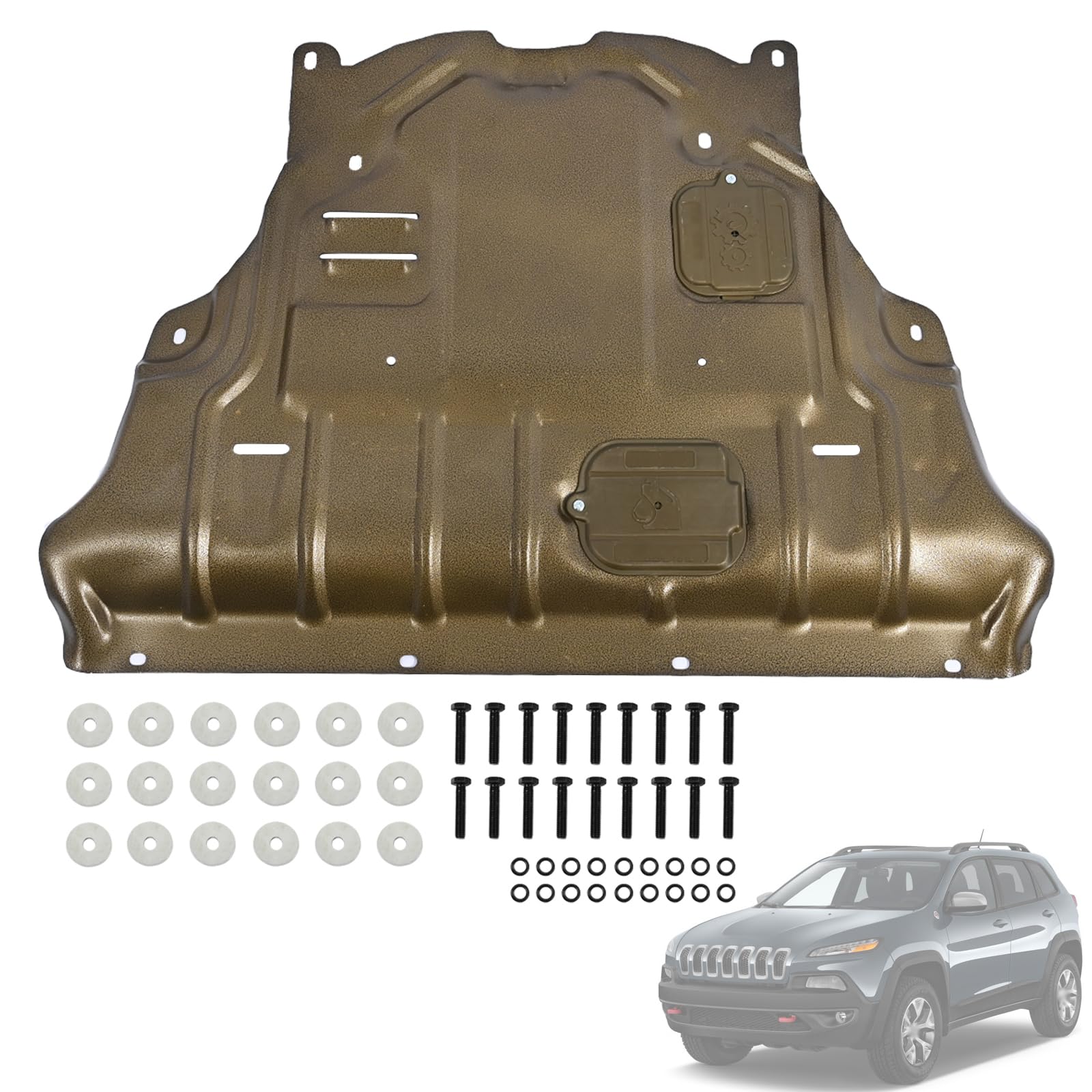 Amazon.com: Magimaker Aluminum-Magnesium Alloy Front Engine Splash
