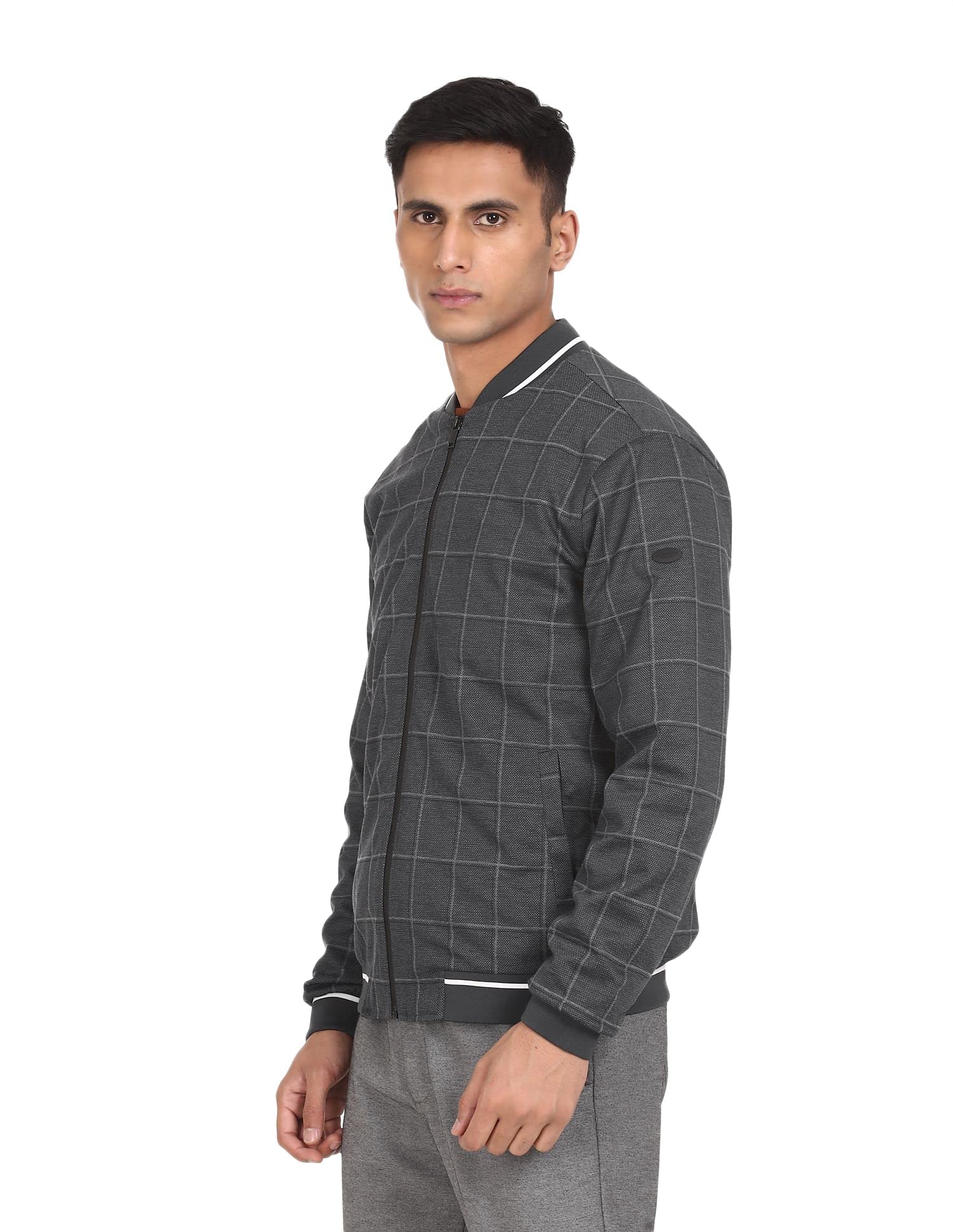Cotton Blend Men's Trench Standard Length Coat-image-16