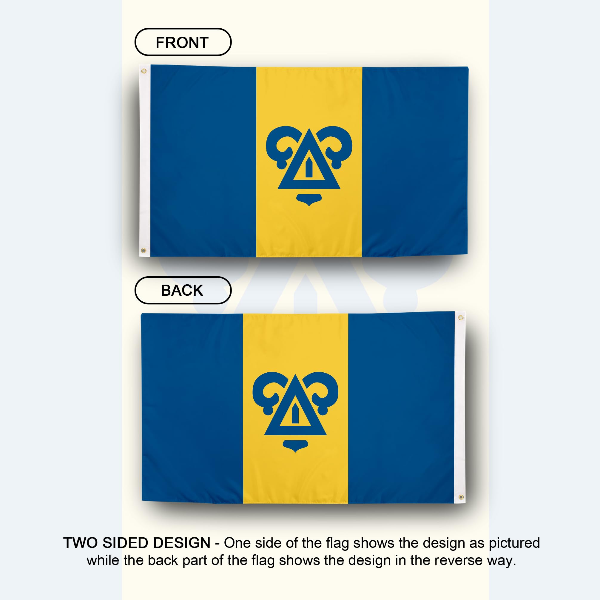 Delta Upsilon Fraternity Flagge – Offizielle Chapter-Fahne Für Studentenverbindung