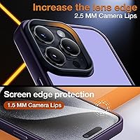 Vista 103 de Yriklso Strong Magnetic Case for iPhone 11 [Compatibilty with MagSafe] Protective Shockproof Cover Phone Case for iPhone 11 6.1" Frosted Purple