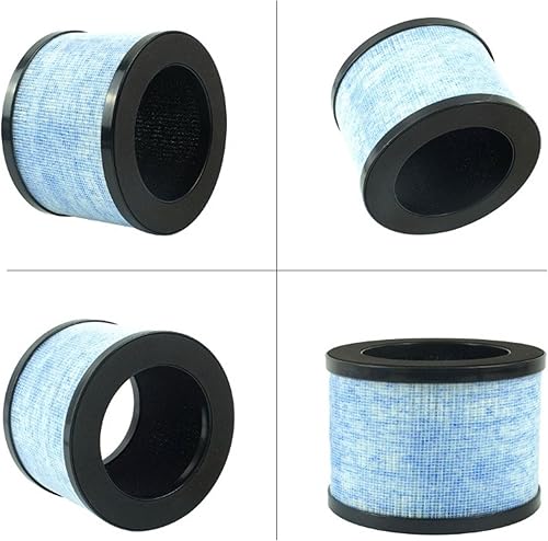 Miniatura 4 de Paquete de 6 filtros de repuesto MK01 y MK06 H13 True HEPA compatibles con AROEVE MK01 MK06, Pomoron MJ001H, Kloudi DH-JH01, Intelabe EPI080 EP1080