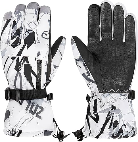 Miniatura 1 de Guantes de esquí impermeables para hombre y mujer guantes de esquí de nieve para snowboard de invierno