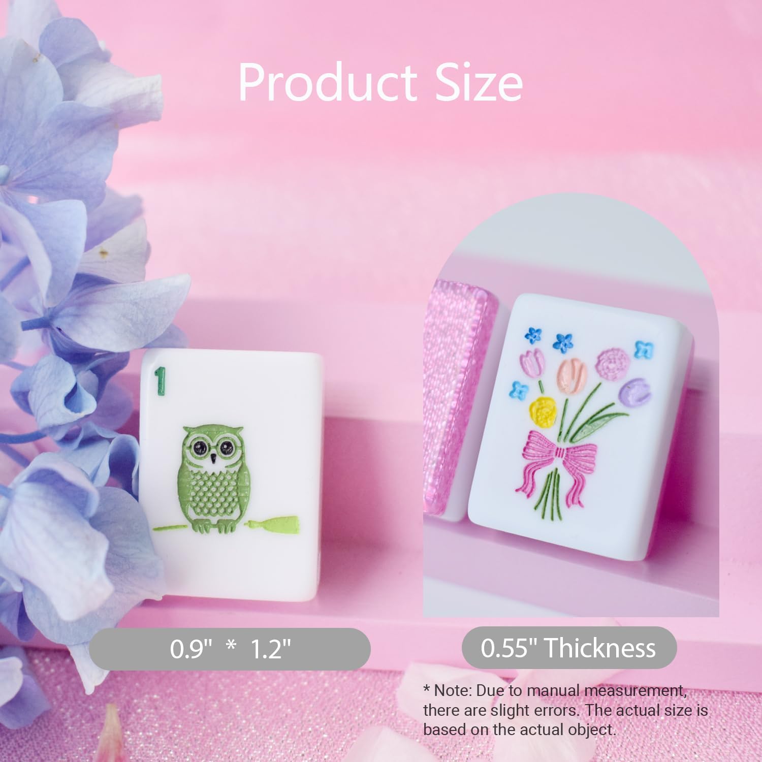Mahjong Tile Set 160 Acrylic Engraved American Mahjong Sets thumbnail
