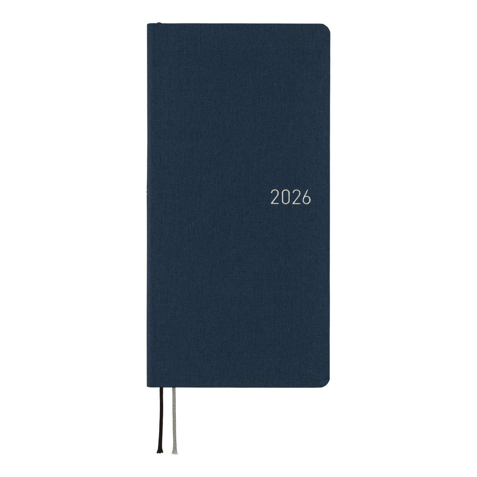 Hobonichi Techo 2026 Weeks MEGA Cosmo Blue Weekly Planner Tomoe River Paper