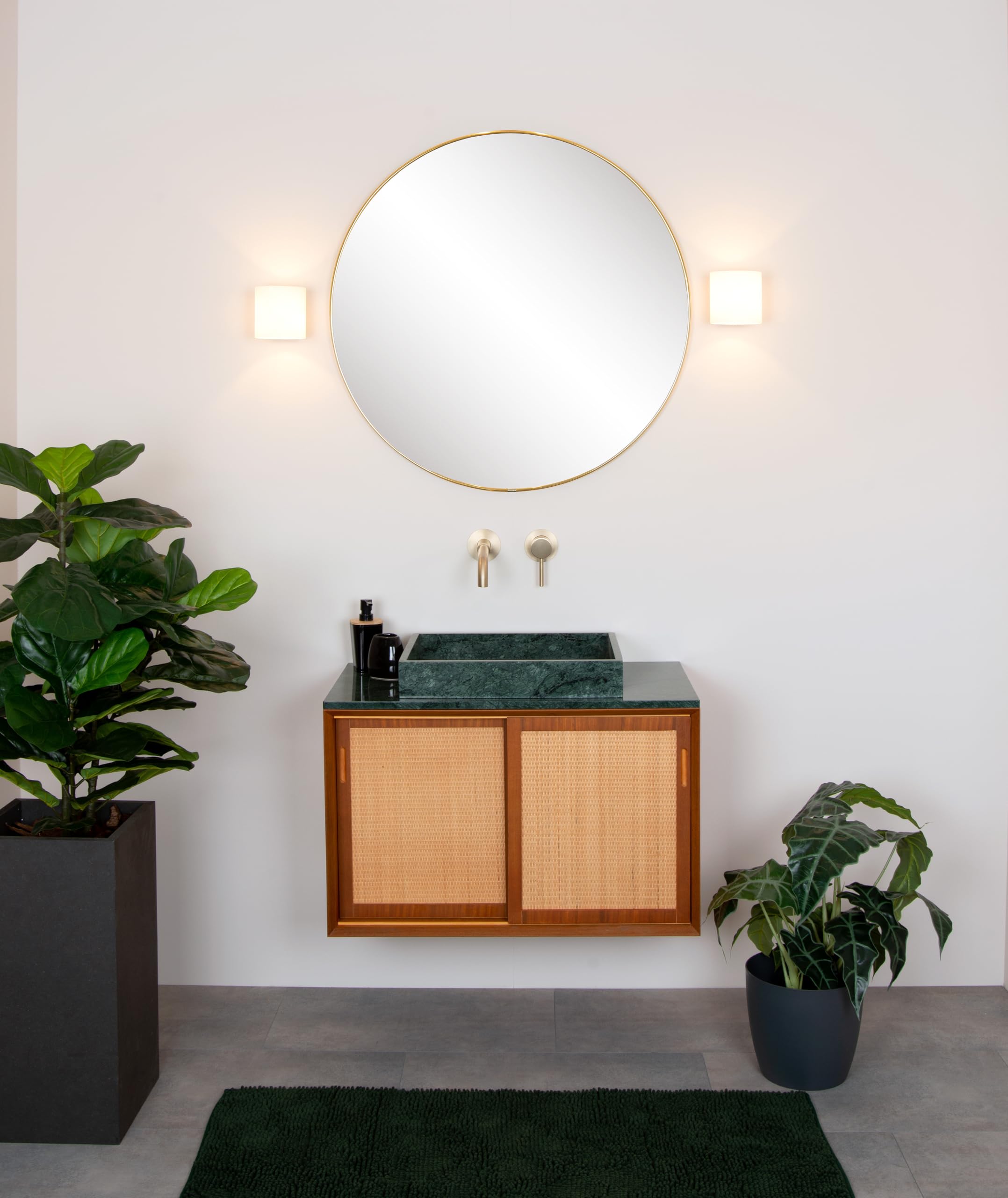 LUCIDE JELTE Applique murale Salle de bains 1xG9 IP44 Noir