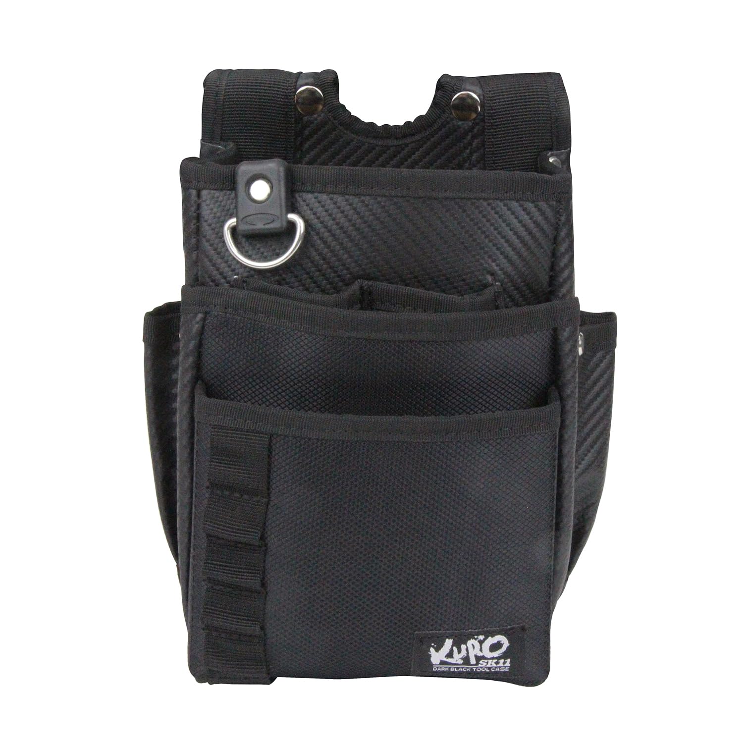 Amazon | SK11 黒 腰袋 3段 SKC2-4BK | 腰袋・釘袋