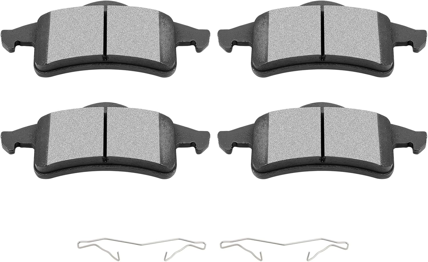 Rear Brake Pads ECCPP 4pcs Rear Ceramic Brake Pads Kits Pads Set for 1999-2004 for Jeep for Grand Cherokee ATD791C, D791-7661