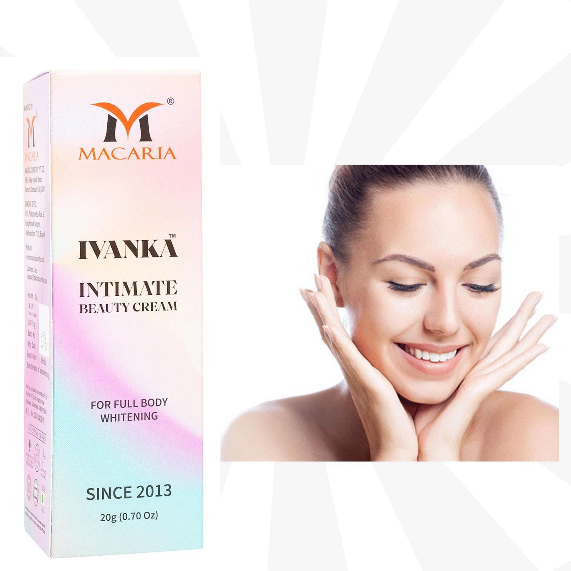 Ivanka anti pigmentation cream for women by Bangkok Technology