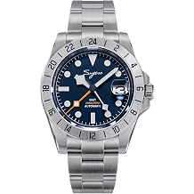 Sugess BB GMT S463.03 BGW9 LUME Sapphire Crystal Glass 100m Mens Sport Mechanical NH34 Movement Watch
