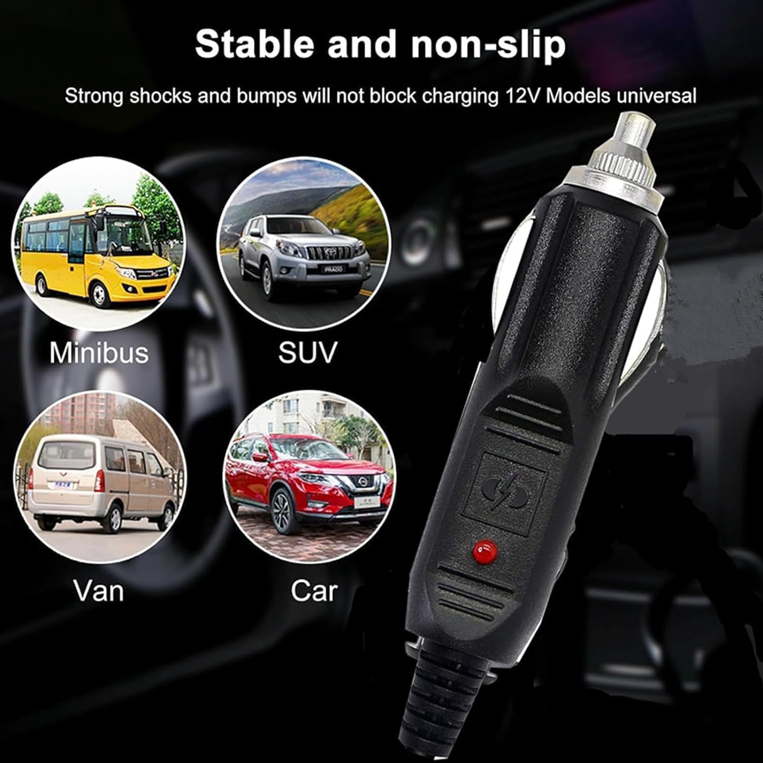 Car Charger Compatible with Inogen One G3 G4 G5 BA-306 BA-301 BA306 BA301 Portable Oxygen Concentrator Portable Oxygen Machine DC Power Supply Cord 8.3Ft image 4 of 7 B0B8CTKKJQ
