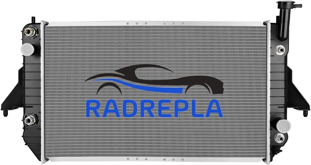 CU1786 Radiator for 1996-2005 Chevy Astro Base GMC Safari Van 4.3L V6 Radiador Crossflow Radiators 1997 1998 1999 2000 2001 2002 2003 2004 96 97 98 99 00 01 02 03 04 05