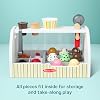 Mostrador de Helados de Madera Melissa & Doug Scoop & Serve, Juego de Simulación de Tienda, 28 Accesorios de Comida de Juguete y Cocina de Juego, Juguetes Preescolares para Niñas y Niños 3+ 7