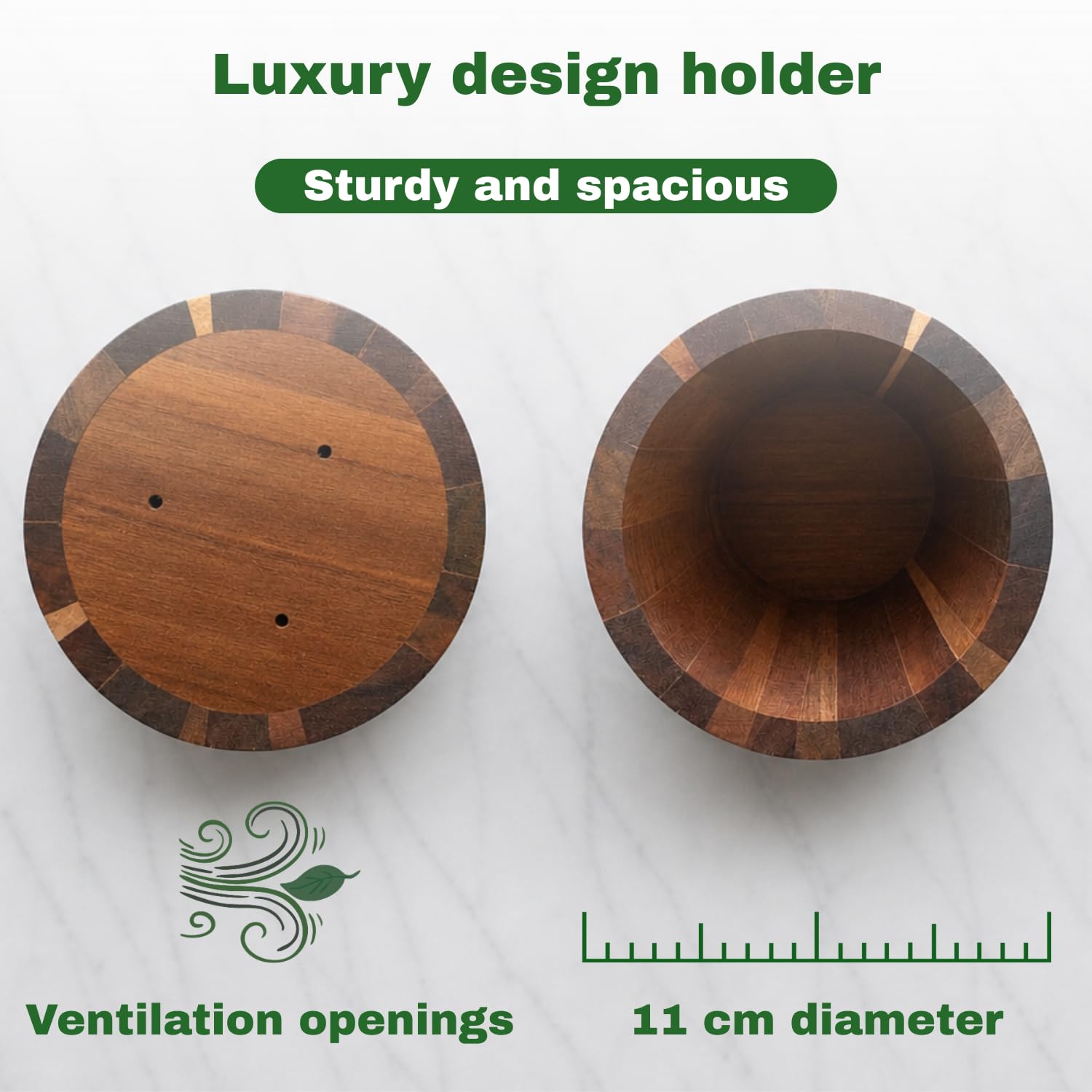Holz Küchenutensilien Set 10-teilig + Küchenutensilienhalter - Holzspachtel - Holzlöffel - Küchenset - Spachtelset - Holzschöpfkelle - Kochgeschirr Set - Spachteltopf - Kratzfrei