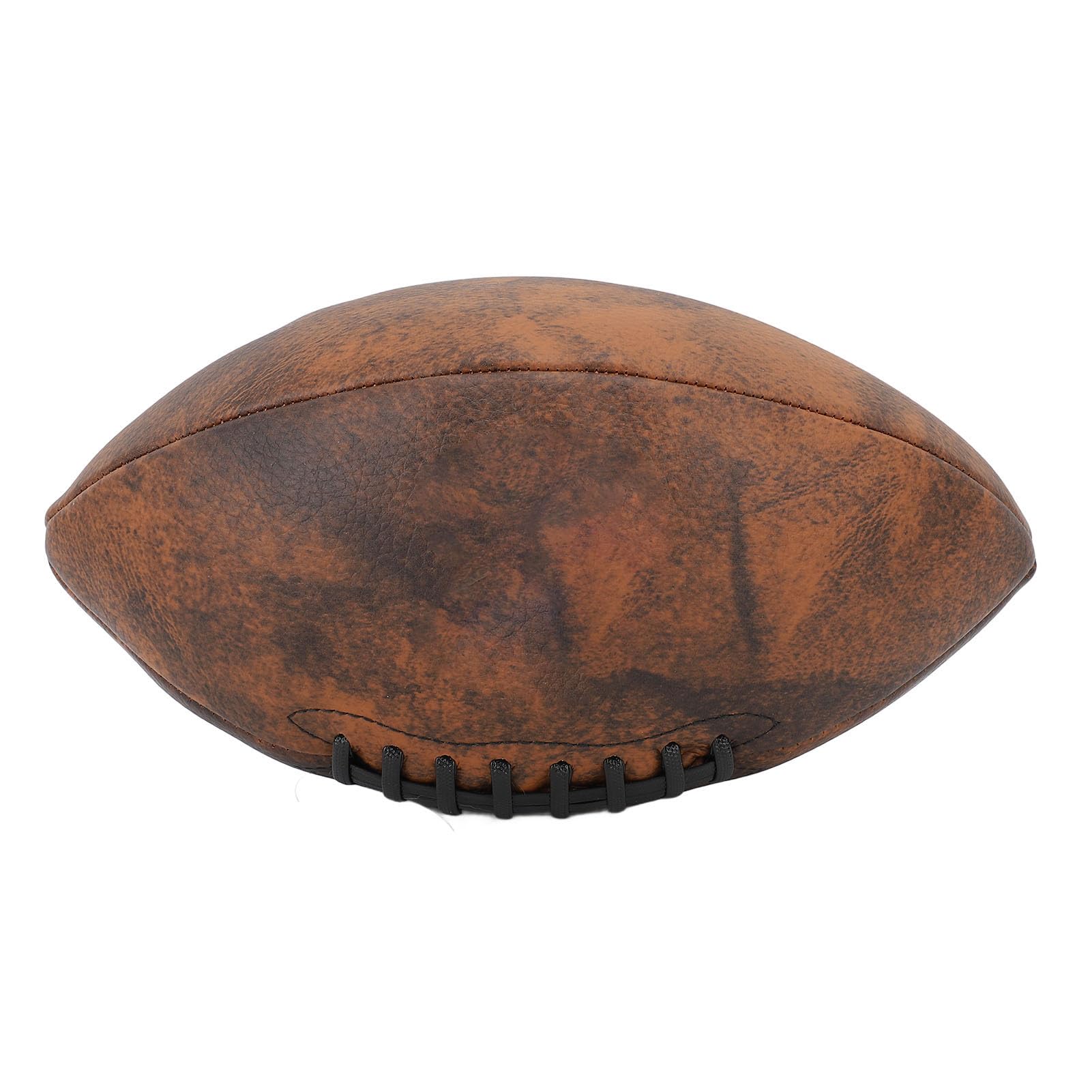Wygodna w trzymaniu, trwała piłka treningowa do rugby, rozmiar 9, PU, ​​w stylu vintage, do gry w piłkę nożną