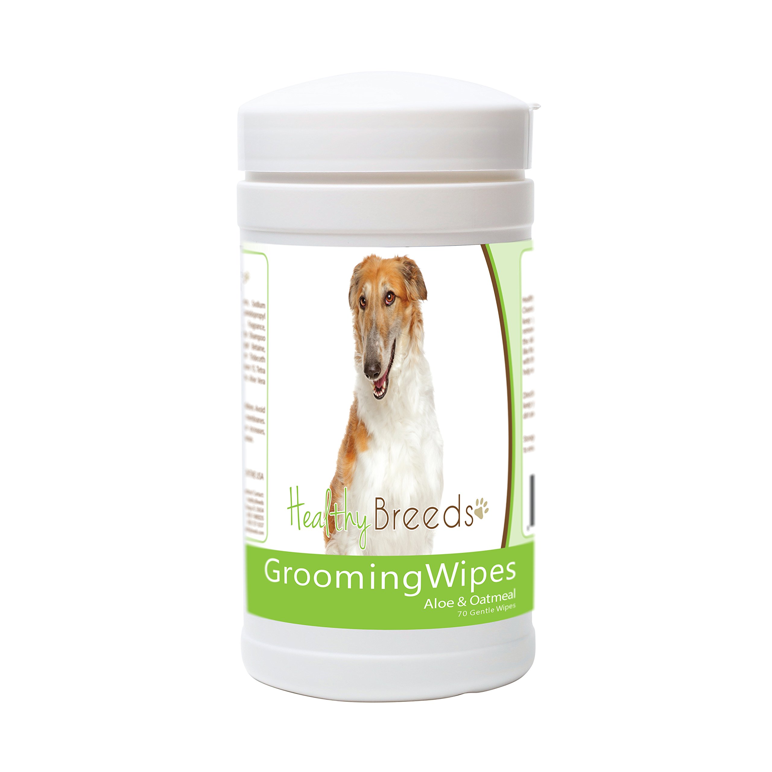 Healthy Breeds Borzois Grooming Wipes 70 Count