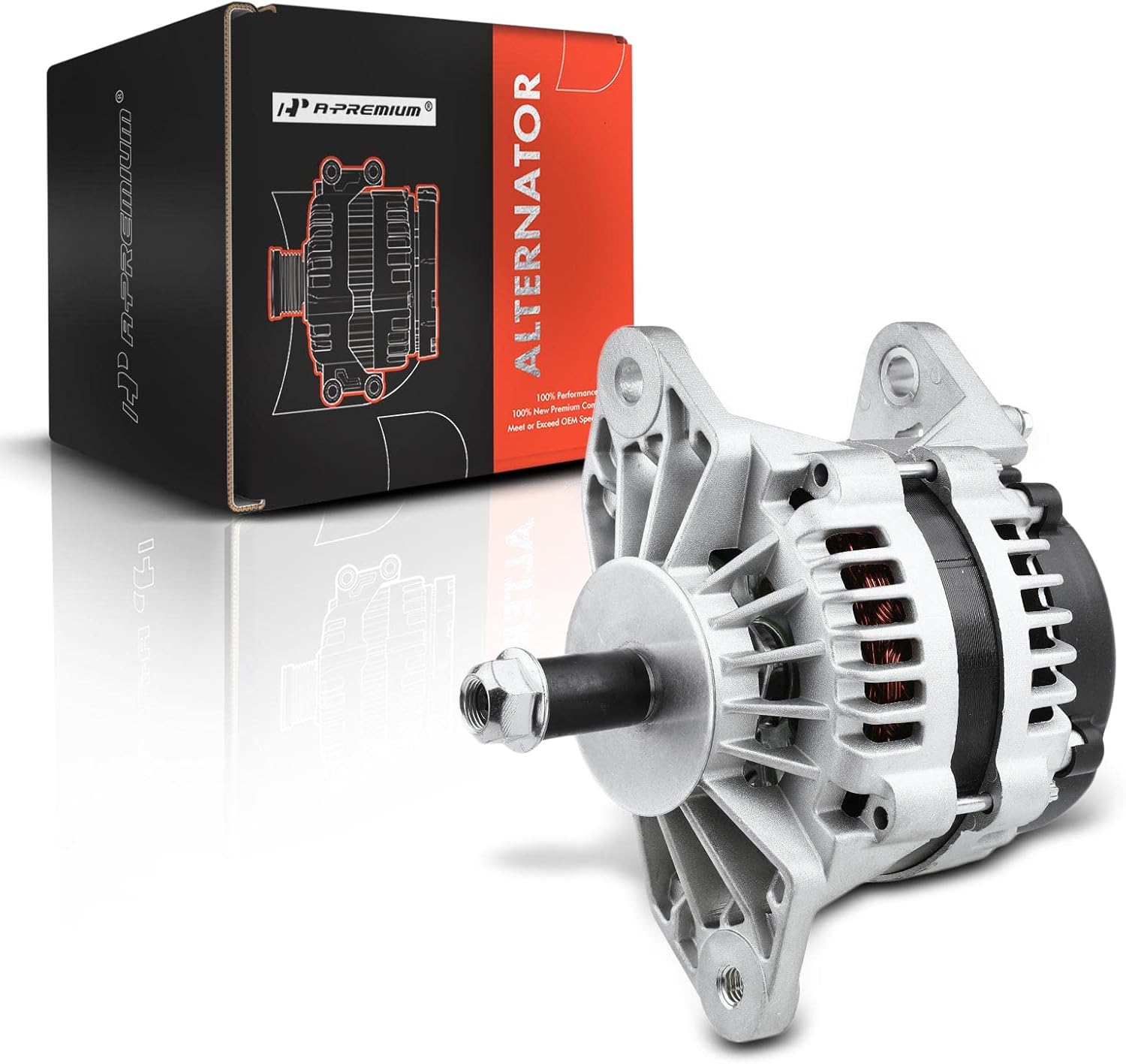 A-Premium Alternator Compatible with Ford F700, F800 & Freightliner Argosy, Business Class M2, Century Class, Classic, Columbia, FC80, FL60, FL70, FL80