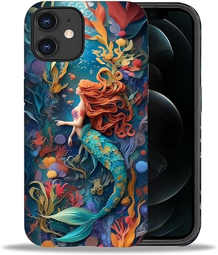 Miniatura 97 de DAIZAG Funda compatible con iPhone 11 Pro Max, hermosa carcasa rígida híbrida de plástico TPU con diseño de pájaro colorido + funda protectora de
