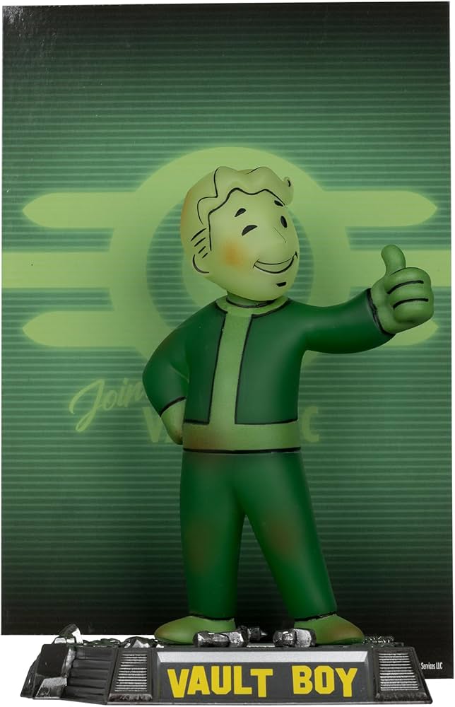 Amazon | Fallout Vault Boy 暗闇で光るエディション ゴールドラベル 5
