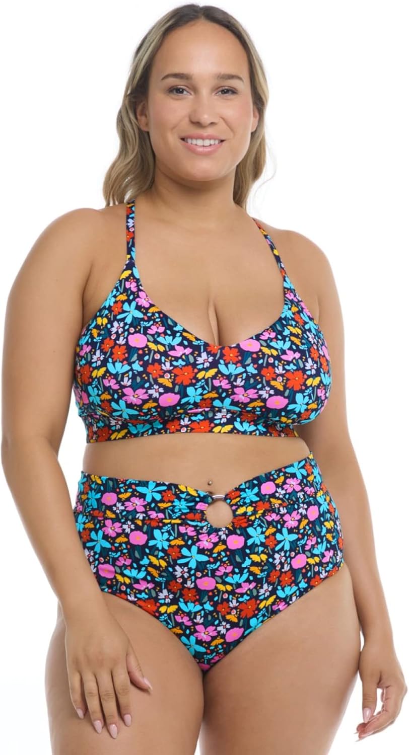 Body Glove レディース スムージー マーリー ハイウエスト 無地 ビキニボトム 水着 Body Glove（ボディグローブ）の「Body  Glove Pink Neoprene Zip Bikini Top（水着）」 - WEAR Body Glove [ボディグローブ] ビキニボトム  Marlee Plus Size High Waist Bikini Bottom ... BODY GLOVE(ボディグローブ) ビキニボトムWoodstock High Rise Bikini Bottom Swimsu