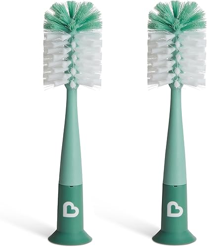 Miniatura 6 de Munchkin Bristle - Cepillo para botellas, diseño moderno, color gris