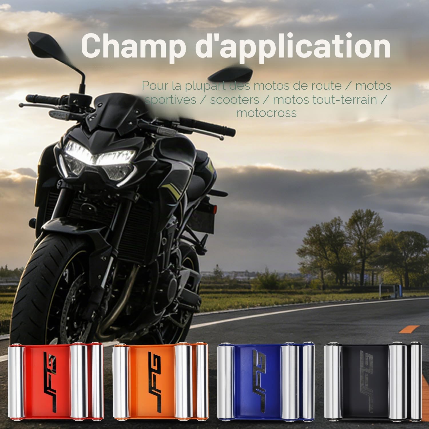 Bequille Portable Moto,pour TailleMoyenne<220kg Largeur de Pneu<180mmOrange | Support Nettoyage Roue Moto Support Roue pour Nettoyage Pneus et Lubrification Chaine GRoller de