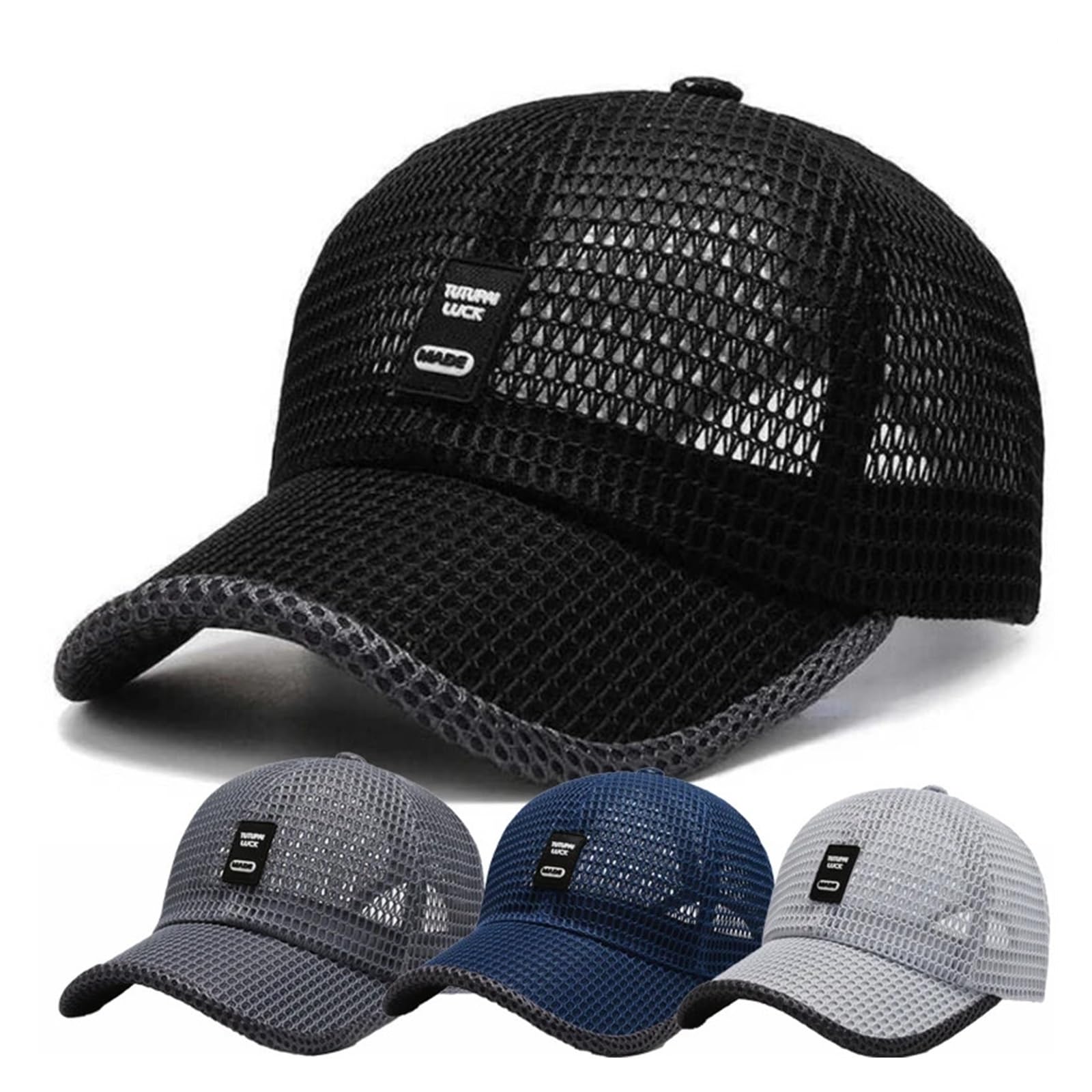 1pc męska siateczkowa czapka z daszkiem oddychające letnie czapki tata kapelusz odkryty kapelusze wędkarskie Bone Gorras Snapback Trucker kapelusz damski