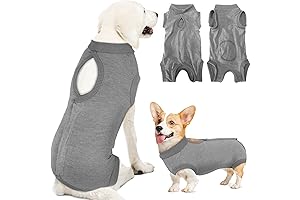 Lukovee Recovery Suit for Dogs: Post-Surgery Clothing Alternative to E-Collar