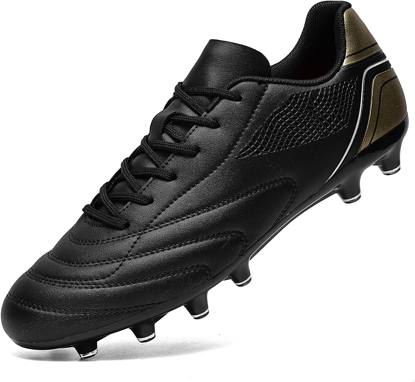 HaloTeamSoccer Shoes Mens Cleats Outdoor Professional Training Turf Football Boots Breathable Athletic Sneaker for AG/FG 6.5 US-11 US
