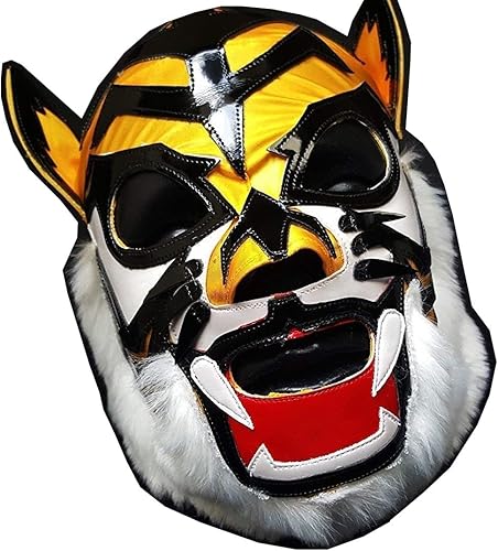 MÁSCARA DE TIGER MASCARA DE LUCHA LUCHADOR LUCHADOR LUCHA LIBRE MÁSCARA MEXICANA