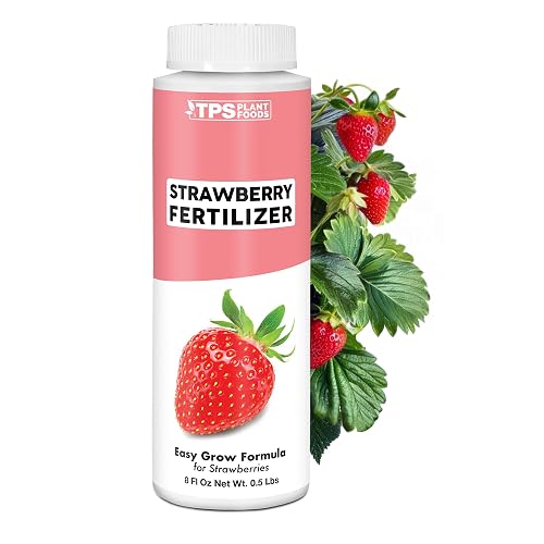Strawberry Fertilizer – Liquid Plant Food for Better Flowering, Bigger