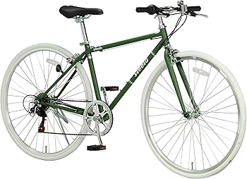 Amazon | クロスバイク 700C 700×28C シマノ 7段変速機搭載