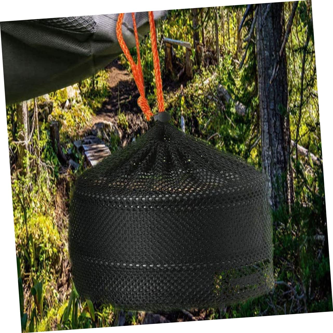 1set Portable Camping Cookware Non-Stick Cooking Supplies Kit for Outdoor BBQ Hiking and Picnics Compact and Lightweight Design for Easy Carrying