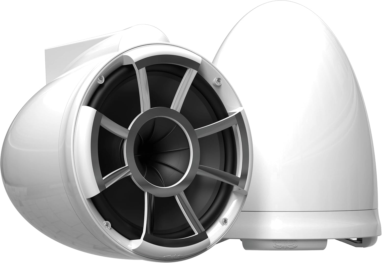 wet sounds REV 10 WX V2 Revolution Series 10" White Tower