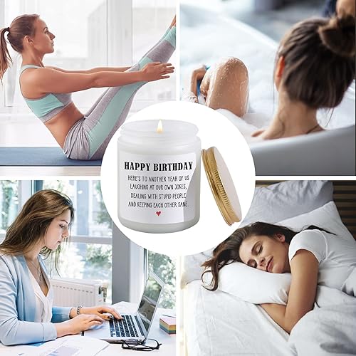 Miniatura 6 de Velas de cumpleaños para mujeres, regalos de feliz cumpleaños para mujeres, ideas de regalo de cumpleaños para ella, mamá, hija, hermana, mejor