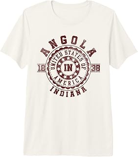 Angola in | Indiana | Vintage City Apparels Premium Tri-Blend T-Shirt