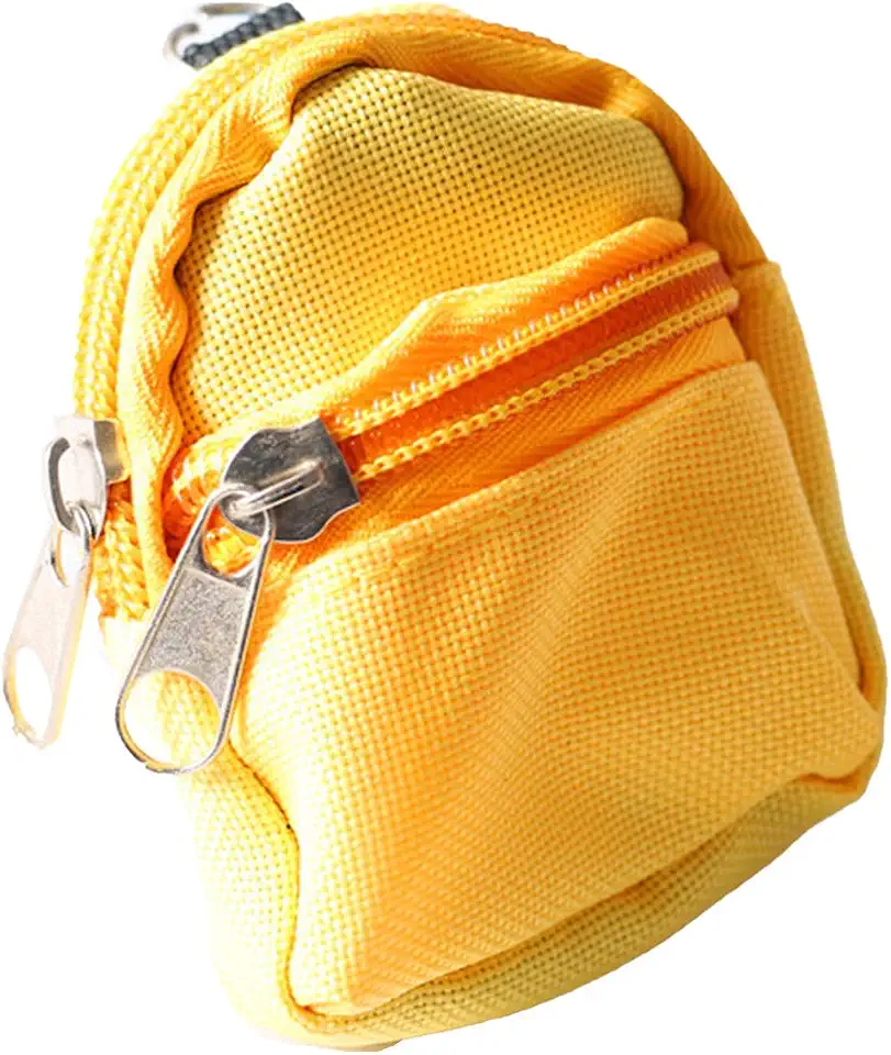 Mini Doll Backpack School Bag Model Dollhouse School Accessory for 1/6 Scale Dollhouse