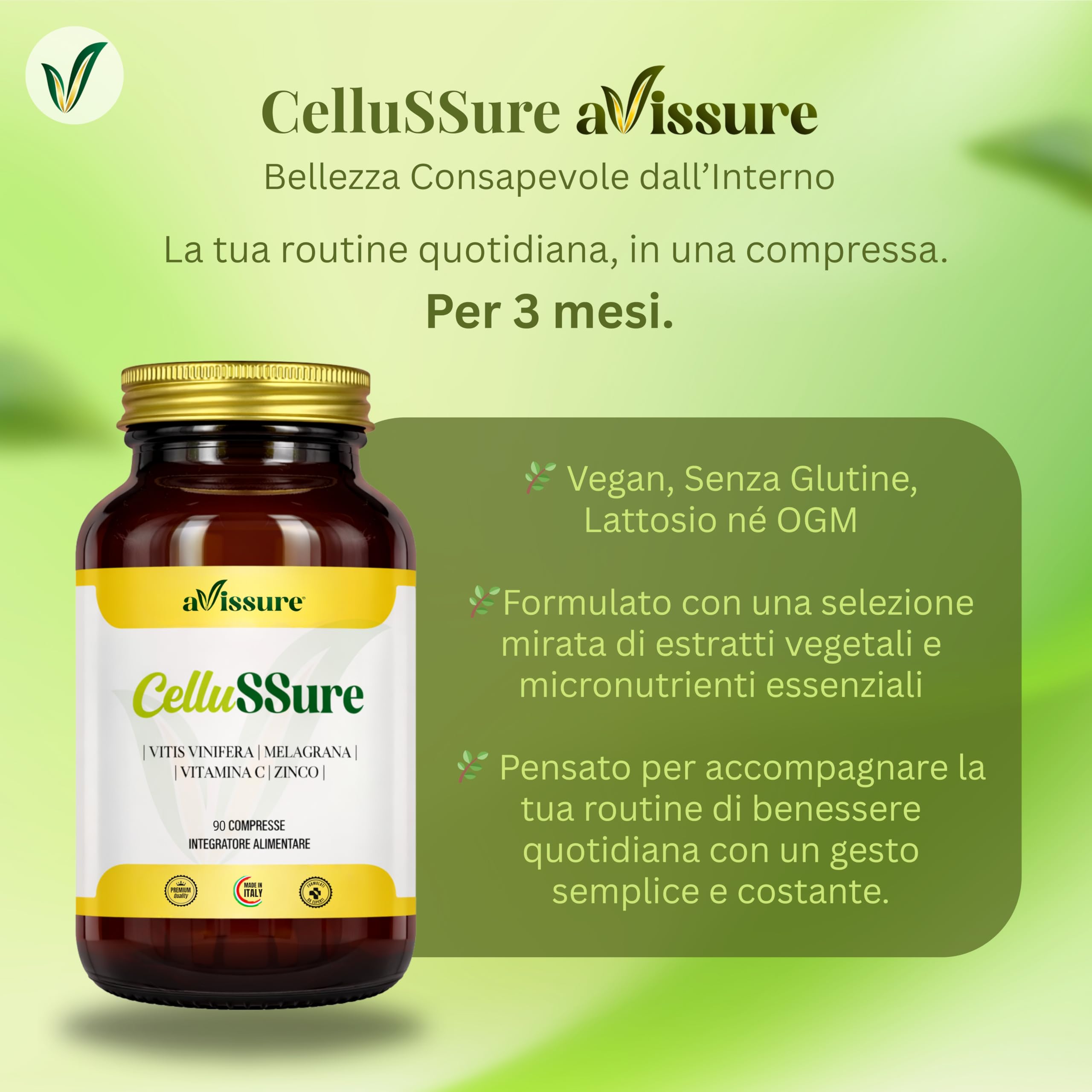Pacchetto Base Diosmina + CelluSSure Microcircolo Antiossidanti