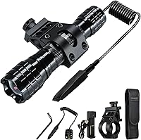 Vista 9 de DARKBEAM Linterna IR Infrarrojos 940nm Luces LED Mini para Visión Nocturna, recargable Portátil Táctica IR Iluminador Antorcha, Enfoque Ajustable