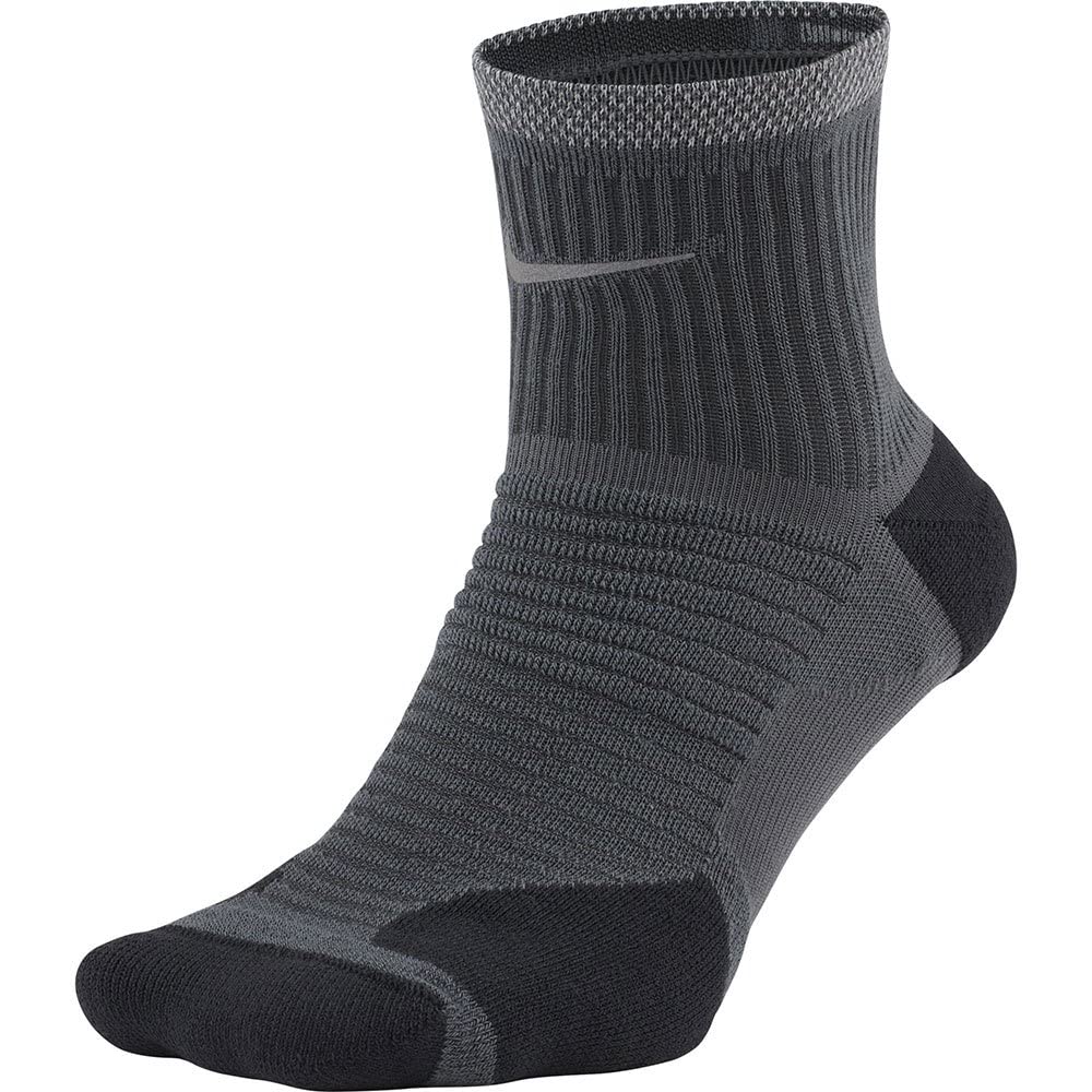 NIKE DA3902-084 Spark Wool Socks Unisex Smoke Gray/Dk Smoke Gray/Reflect Silver 6-7.5