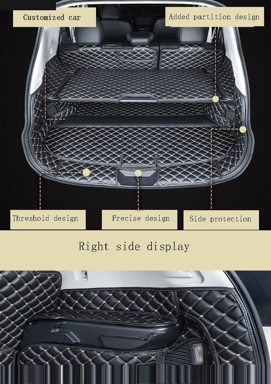 Protection De Coffre Pour Nissan Pour X-Trail T32 7 Sièges 2014-2017
